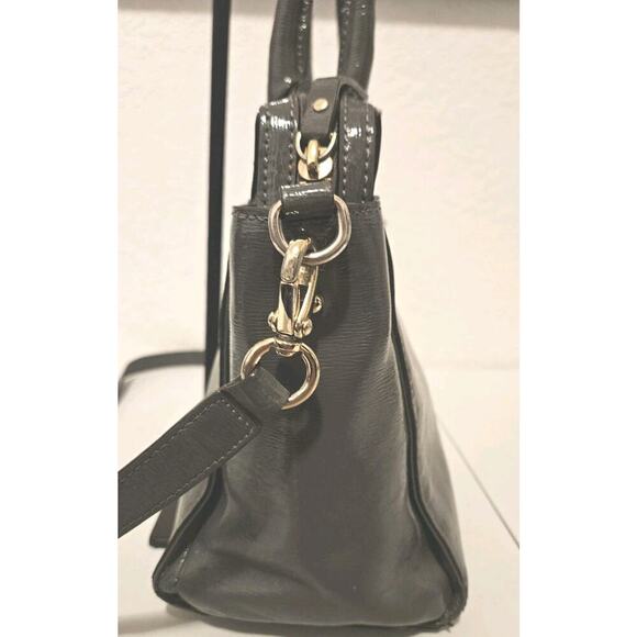 Kate Spade New York Beacon Court Jeanne Leather Gray Handbag Satchel 10x9 - Picture 7 of 15